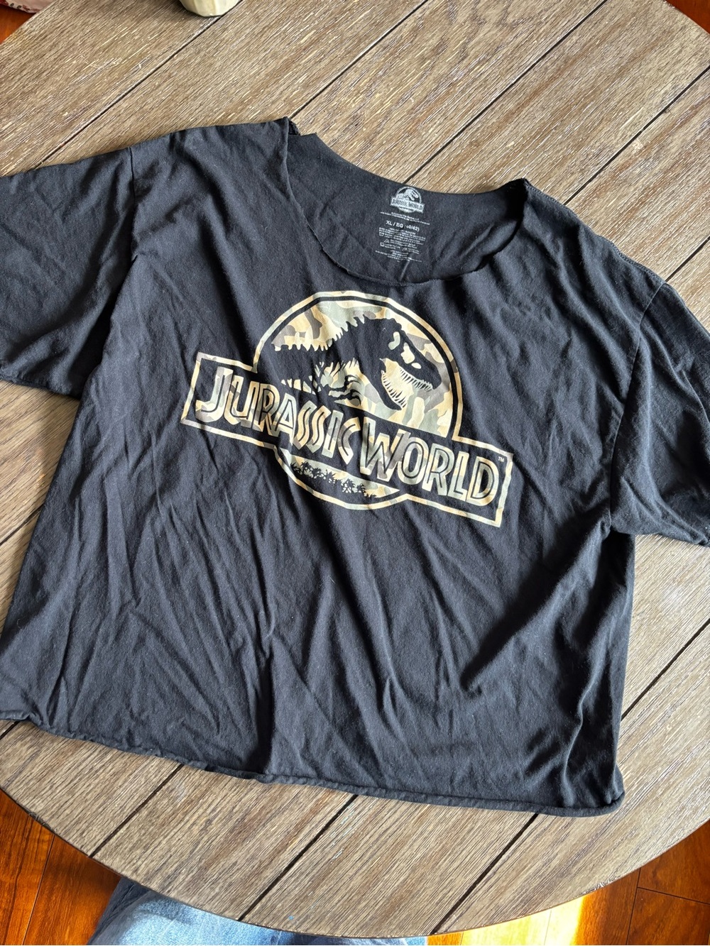 Jurassic World Cropped T Shirt